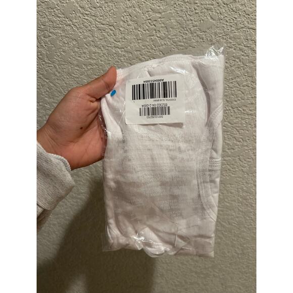 Athleta Essential Slub Tank in White Size Small NWT - Picture 4 of 4